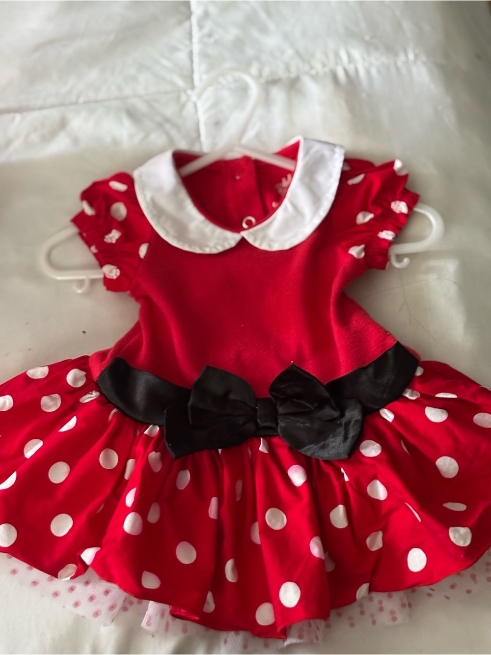 Disney Baby Minnie Mouse Costume Dress Bodysuit 3-6M Disney Store
